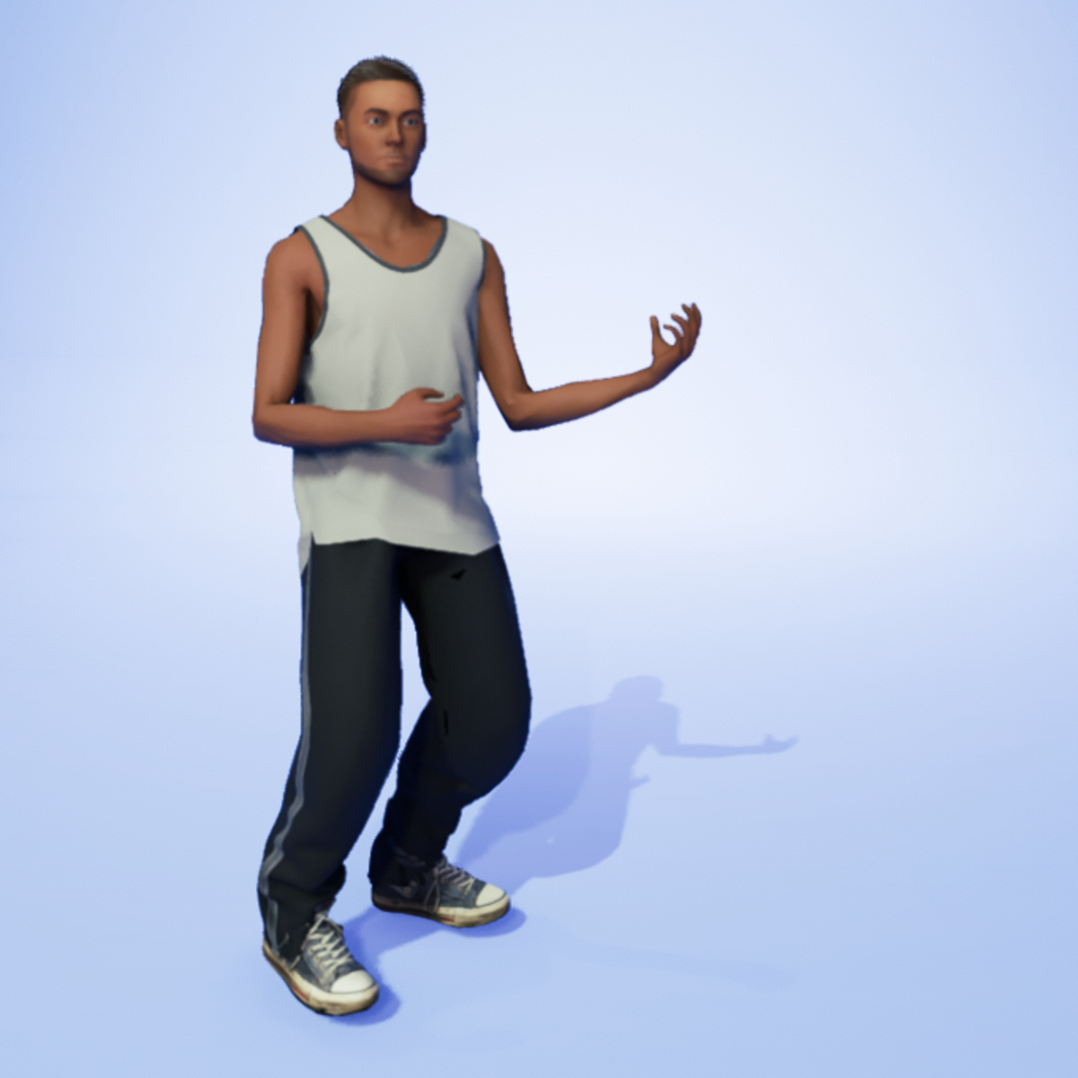 Ska Dance Air Guitar (M)