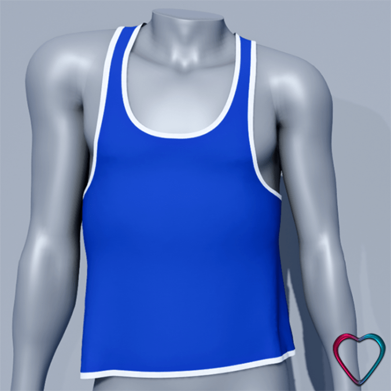Sexy Men Tank - Blue