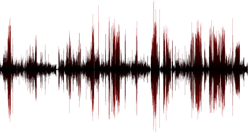 440 to 220 KHz tone sample