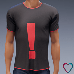 Men TeeShirt - Exclamation mark