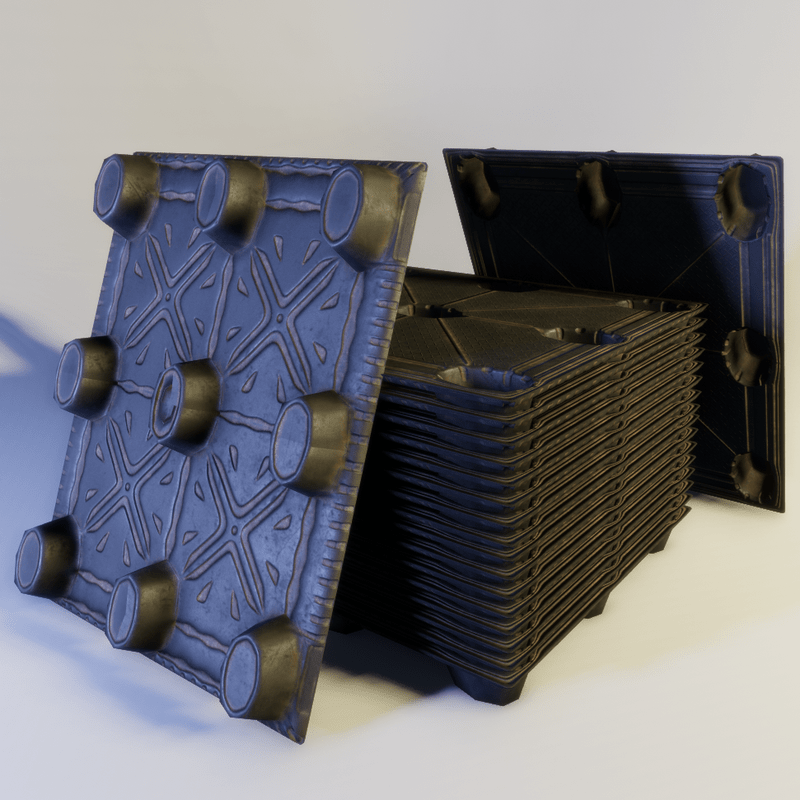 Nestable Plastic Pallet