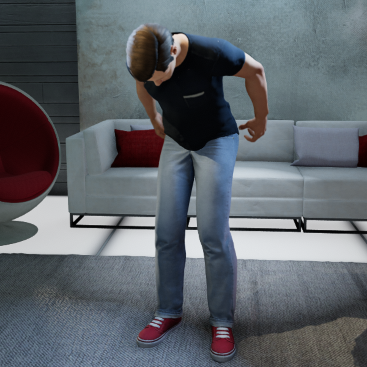 Simple Bow Gesture (Male)