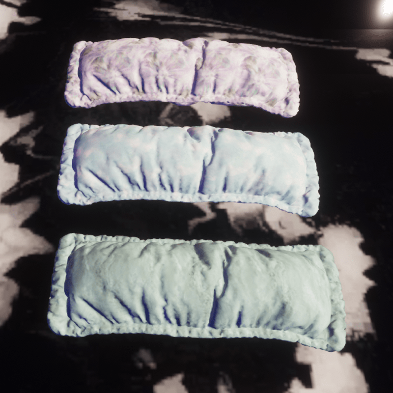 pastel pillows