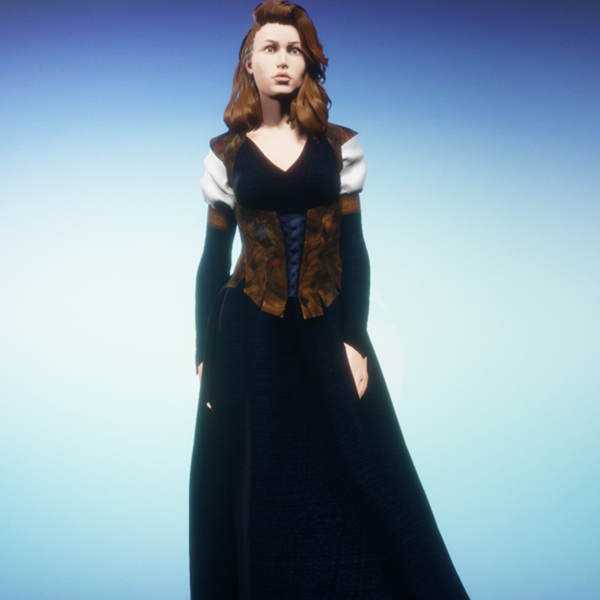 Lady Juliana Medieval Gown