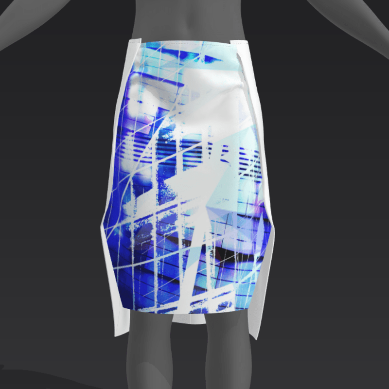 City Prisms Skirt