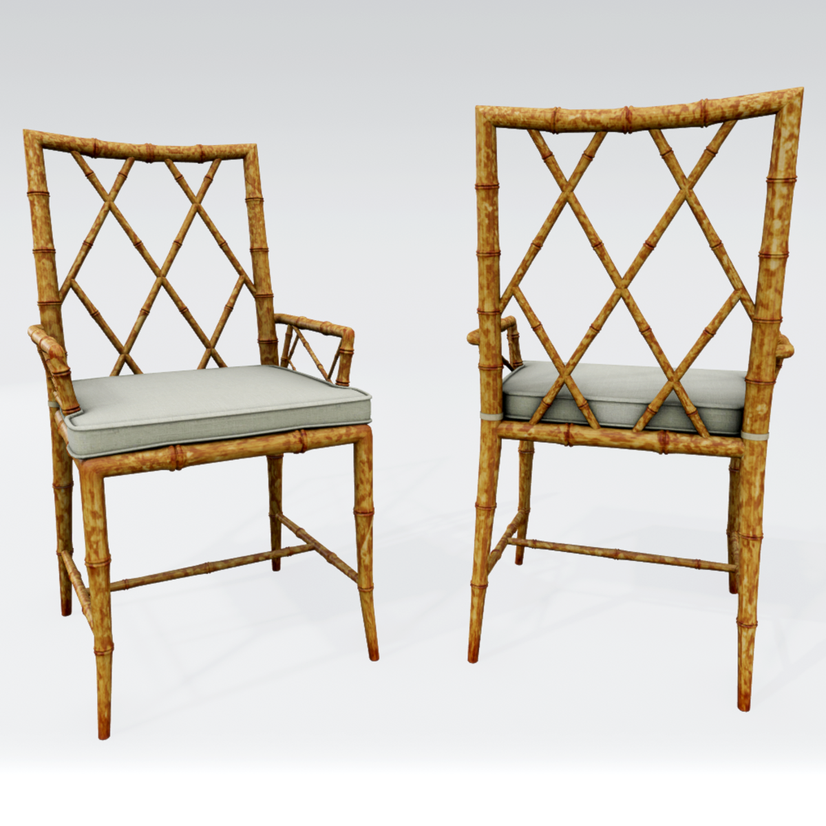 MESHOWRX Macau Bamboo Chair Natural