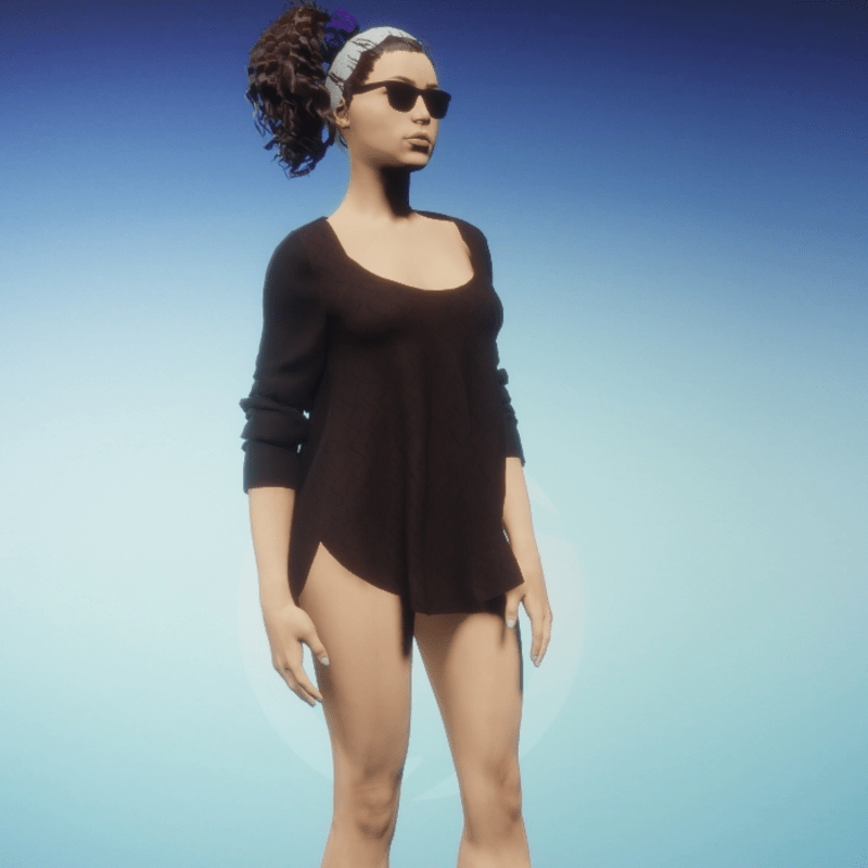 Leggings Top - Maroon