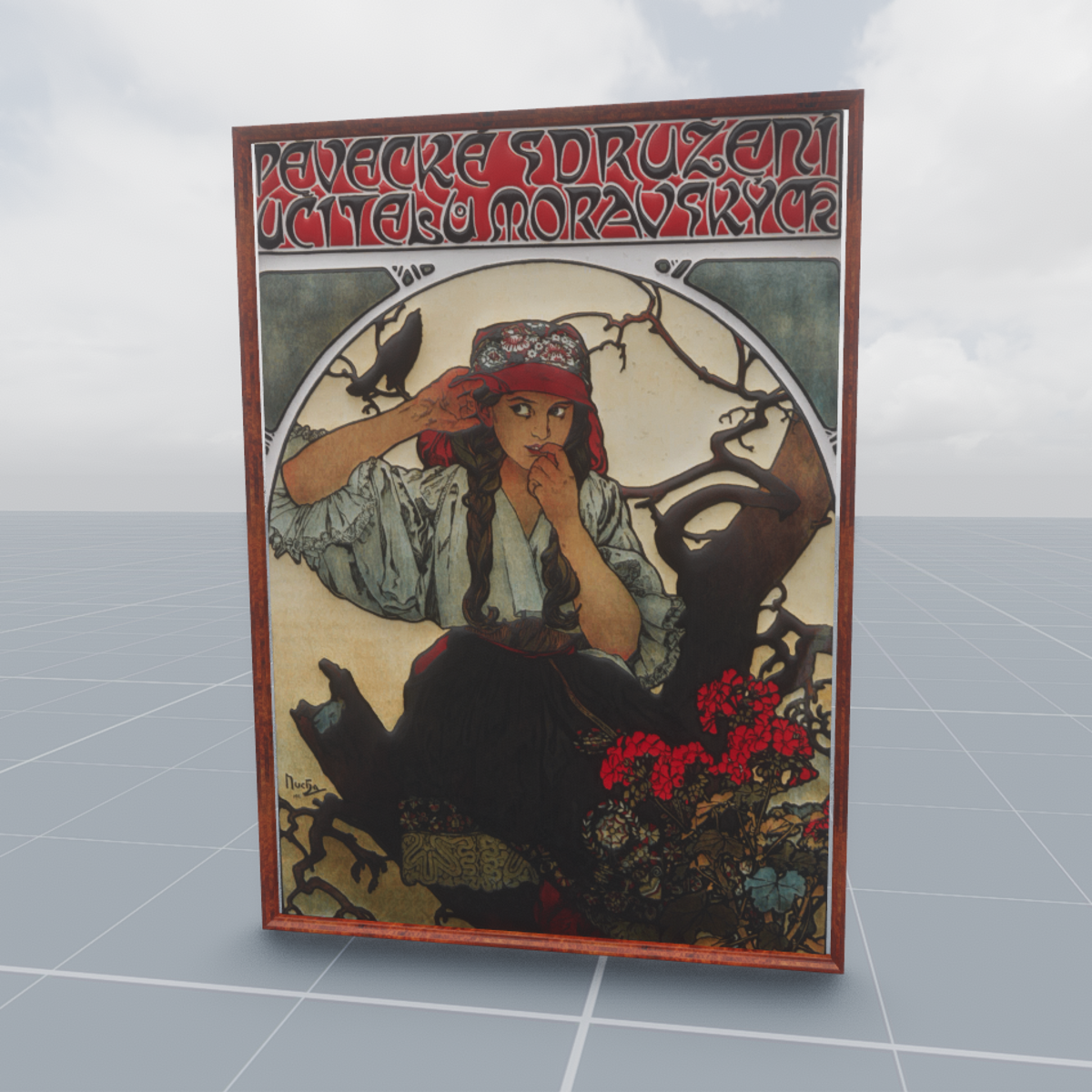 Moravian Teachers Choir 1911 Alphonse Mucha