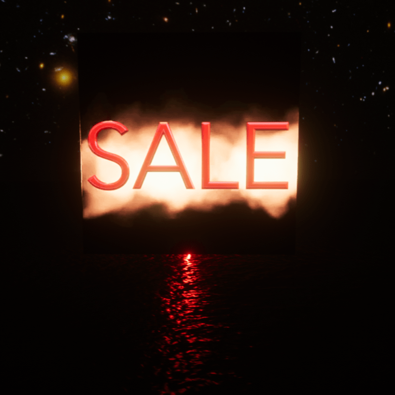 Animated Sale Sign