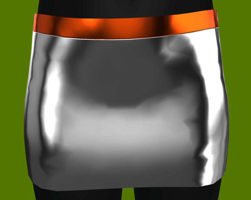 Metallic Skirt