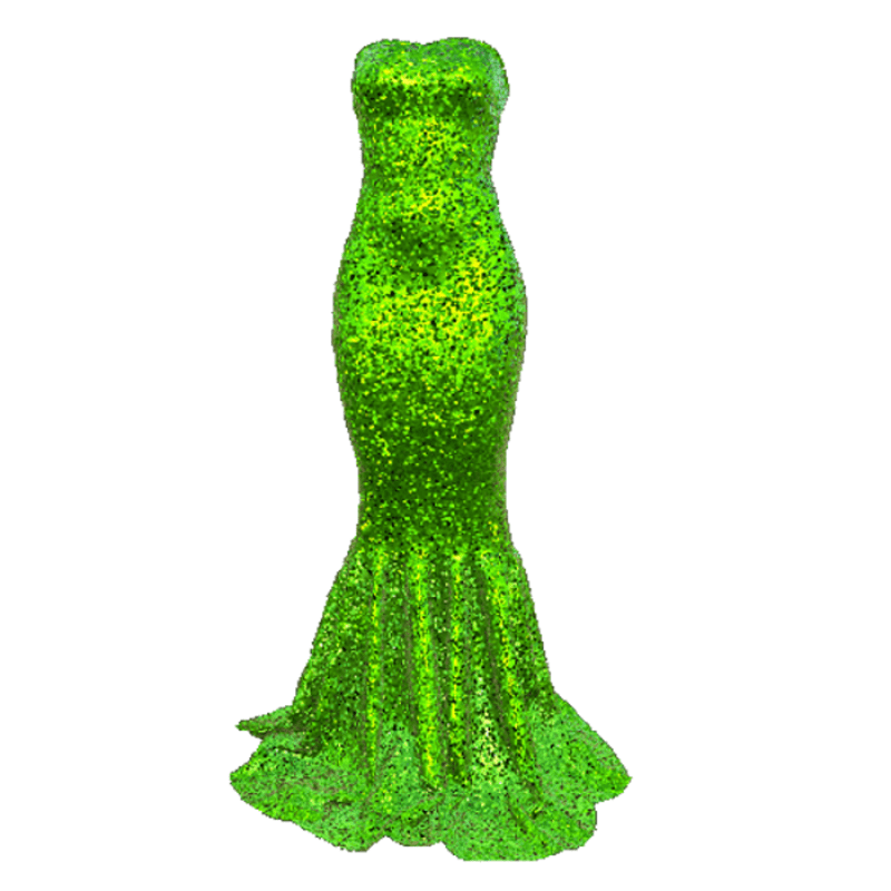 Mermaid Dress AV2 green