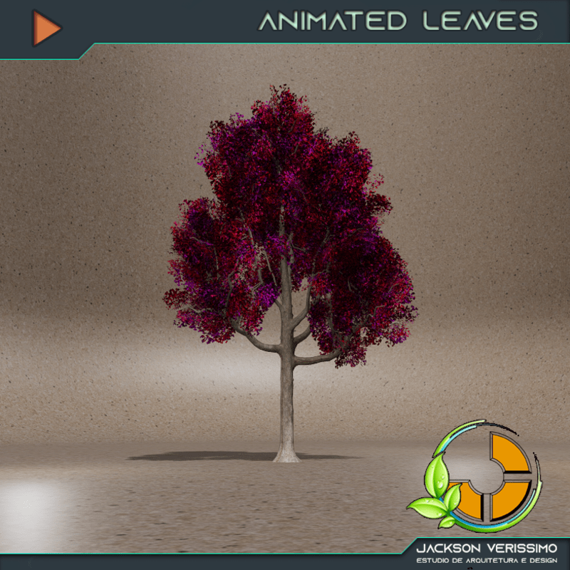 Friendly Tree I Purple