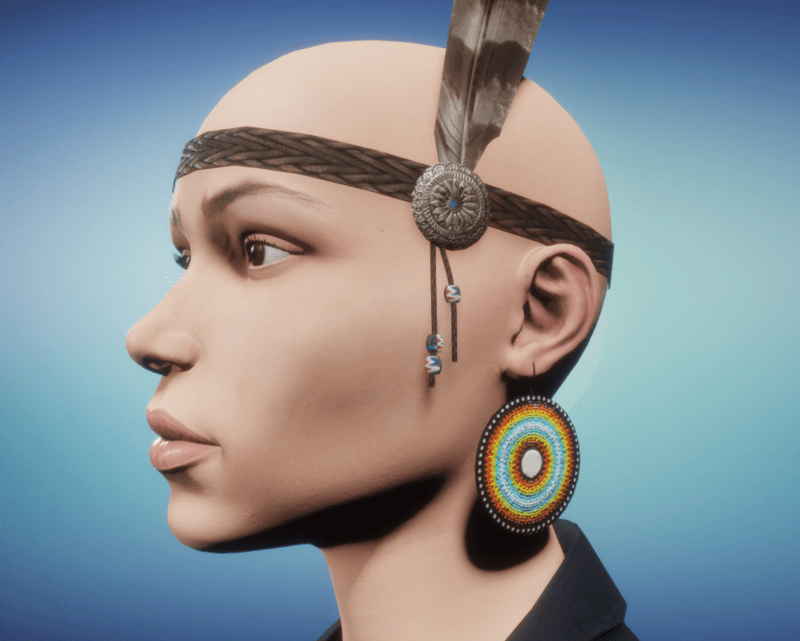 Native Beaded Earrings