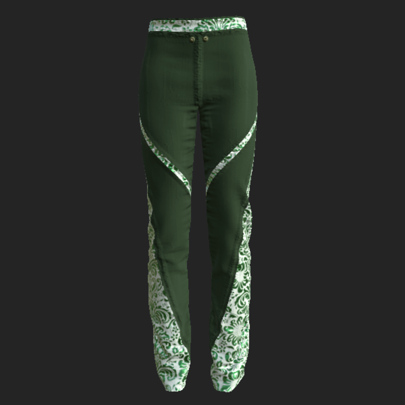 Fran pants green