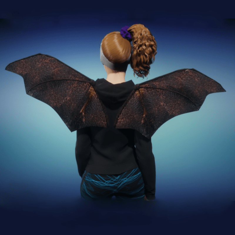 bat wings