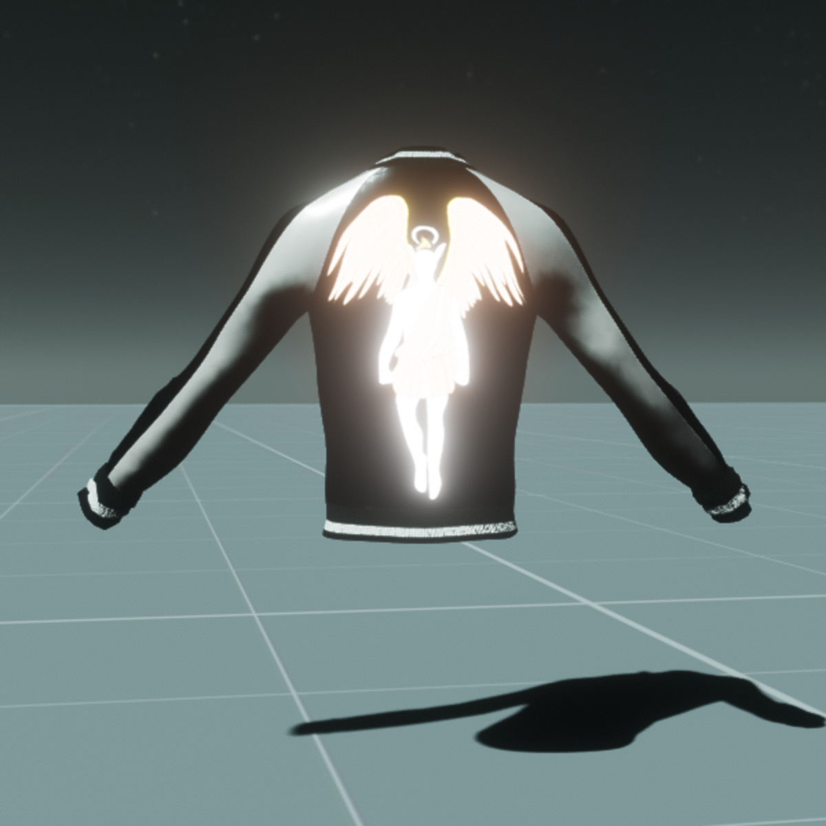 Galileo Jacket White Black