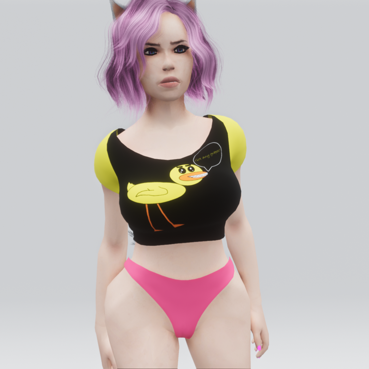 Insanity Duck Crop Top