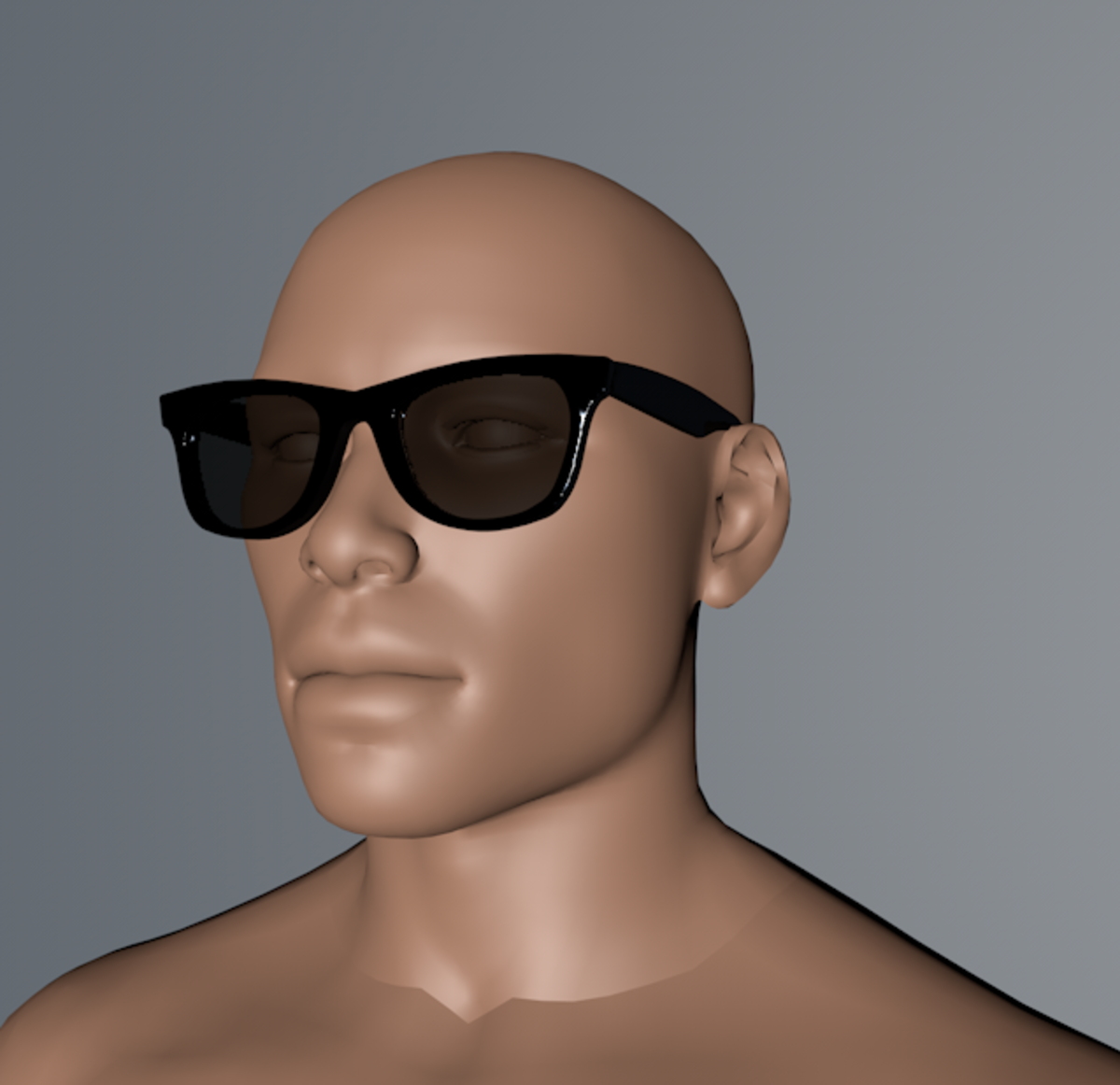 classic 'farers sunglasses - black