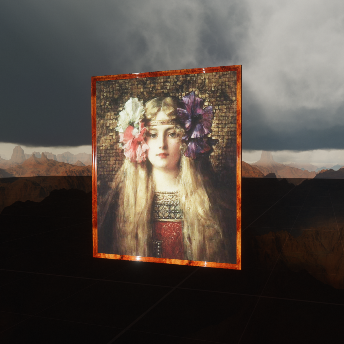 Leon Francois Comerre The Blonde Woman