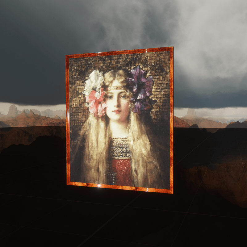 Leon Francois Comerre The Blonde Woman