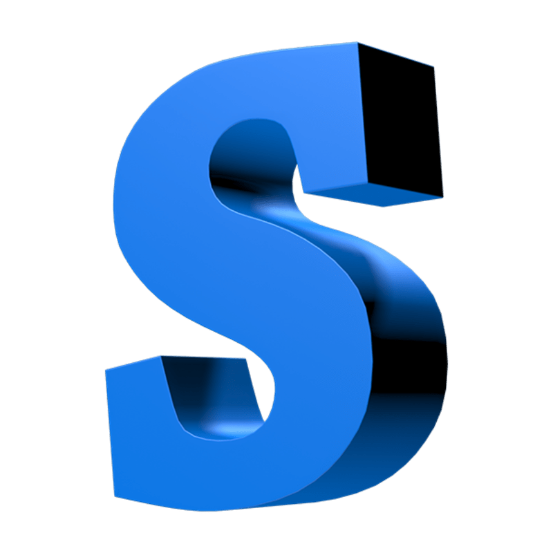 LOOT: Letter S (Blue)