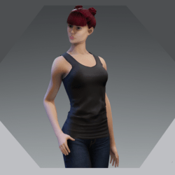 Snug Tank Top - Black