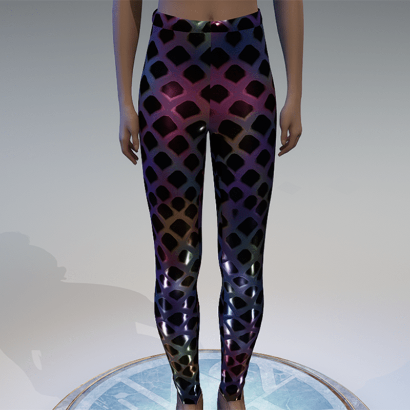Dangerous mermaid leggings