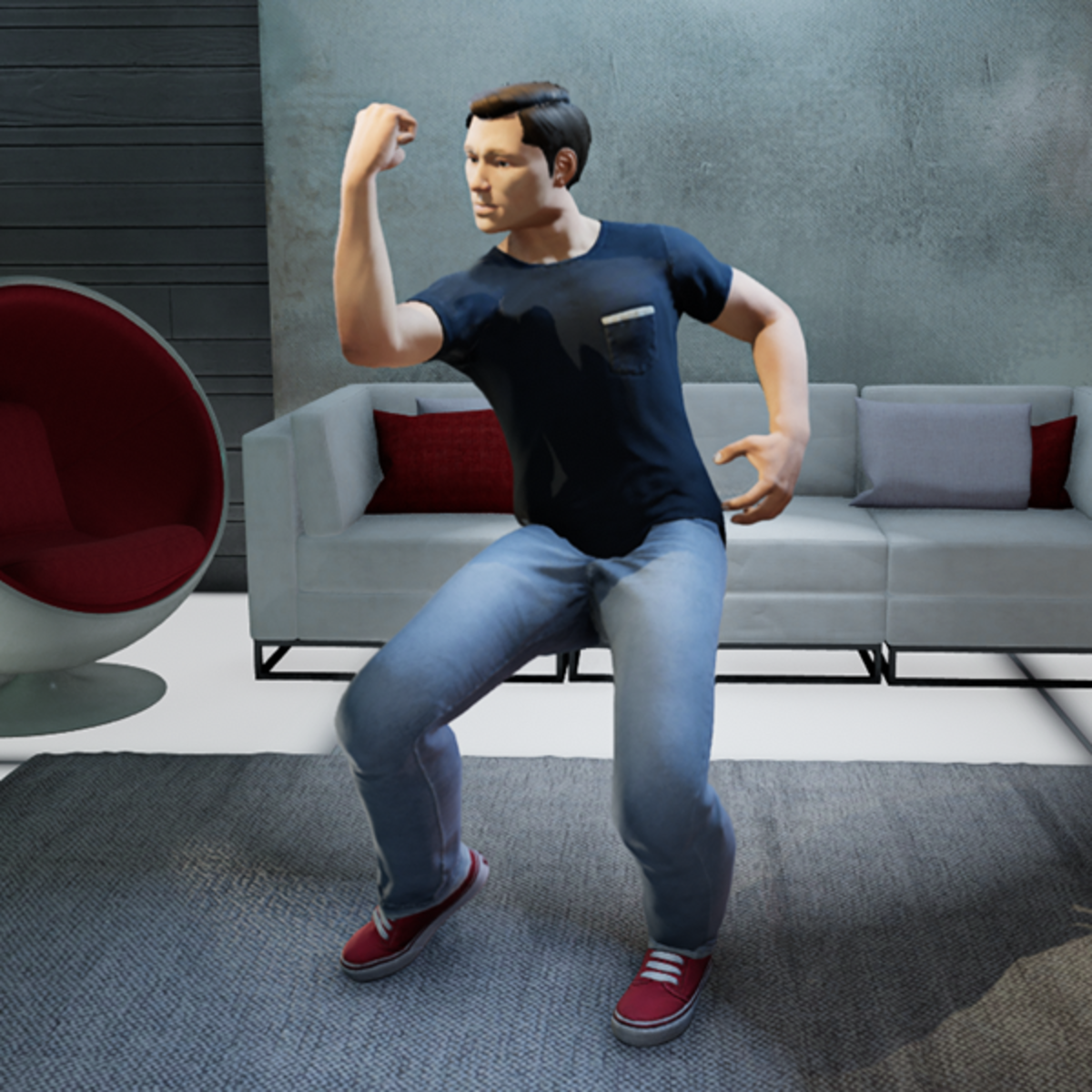 Fist Pump Gesture (M)