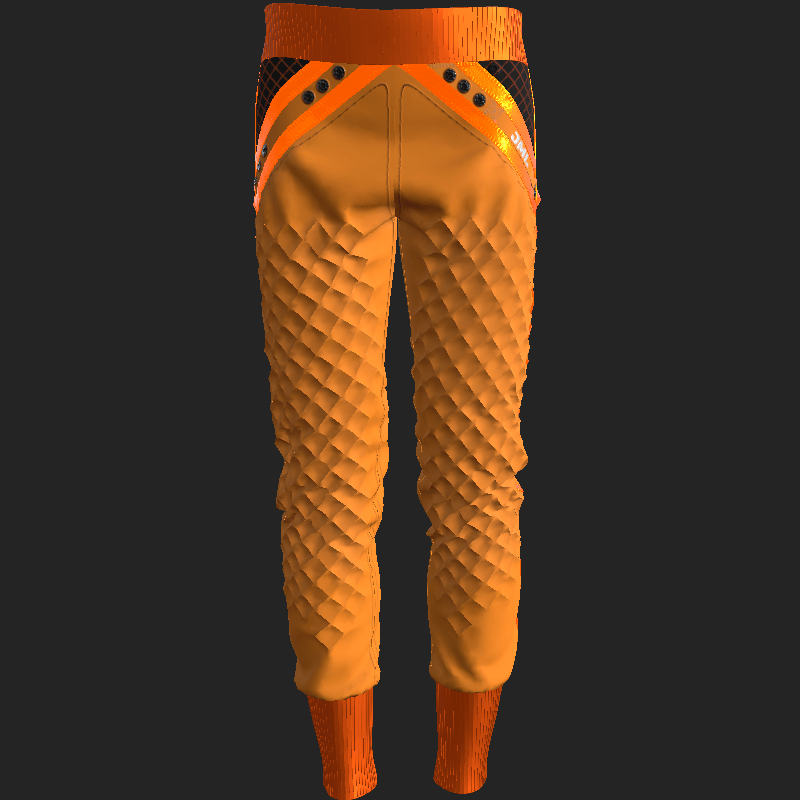 RABAH PANTS_ EMISSIVE ORANGE