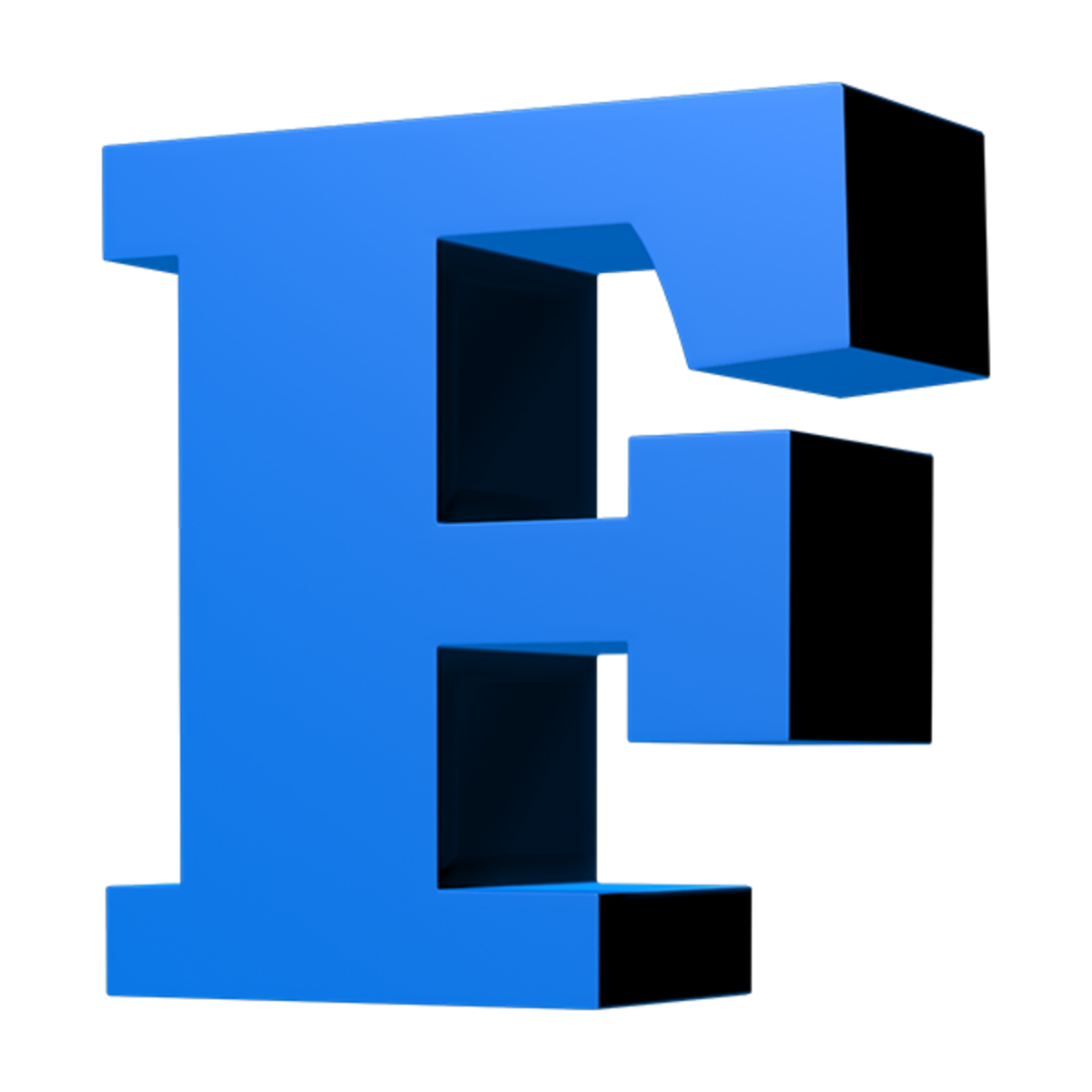 LOOT: Letter F (Blue)