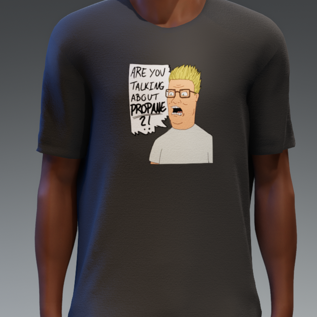 King of the Hill Inspired Fan Art Meme T-Shirt