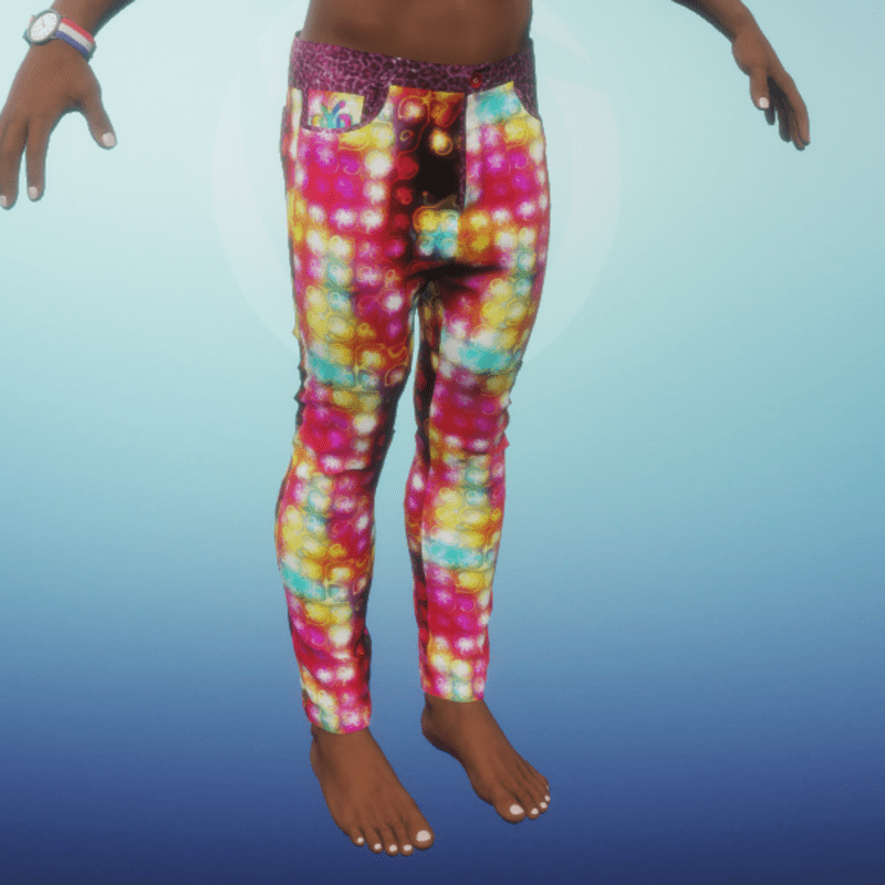 PrideRainbowColorPant