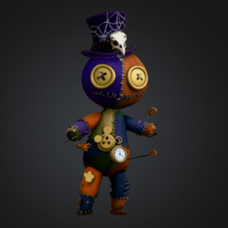 Voodoo Doll Animated look around