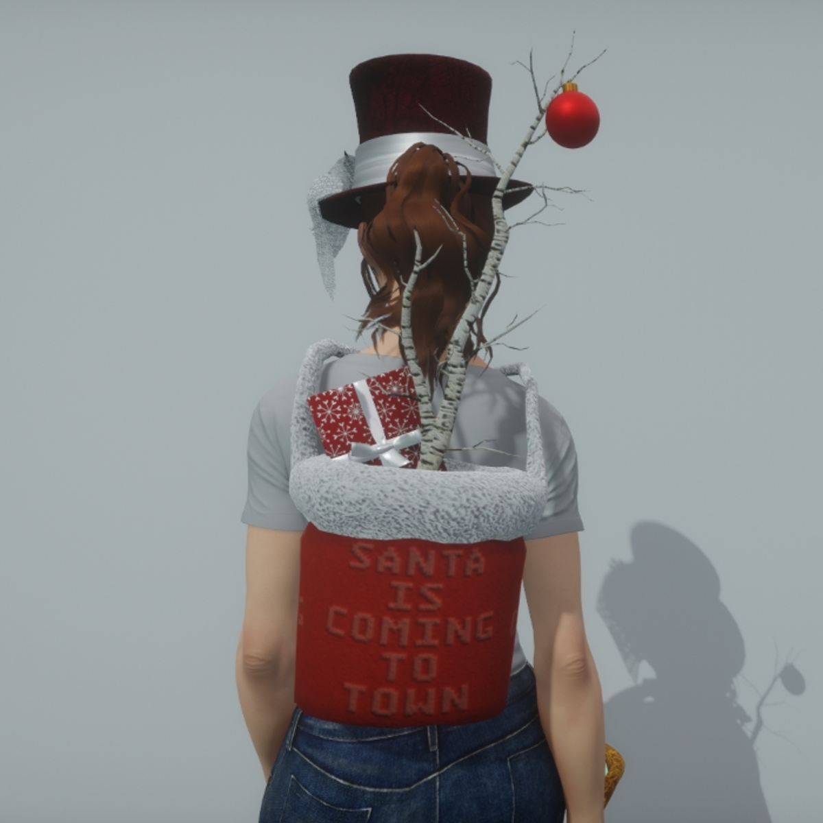 Christmas Tree and Gift Bag (female)