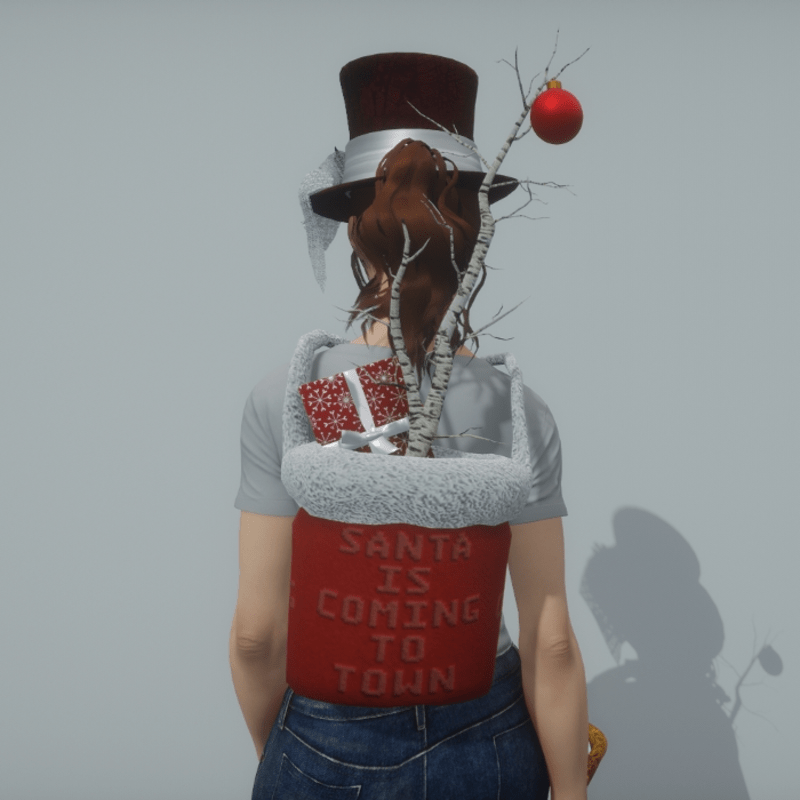 Christmas Tree and Gift Bag (female)