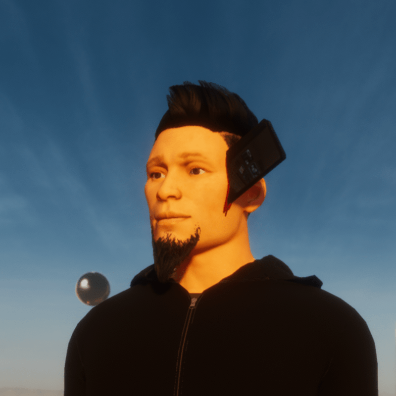 cell head (for male avatar)