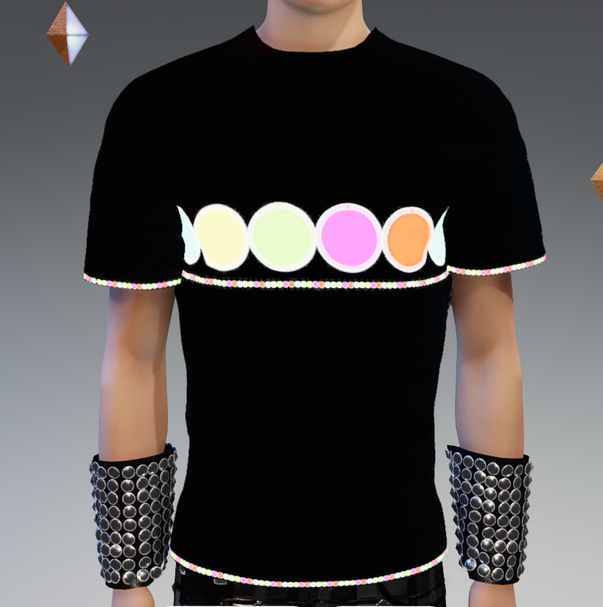 Male - Party GLOW-Animated T-Shirt