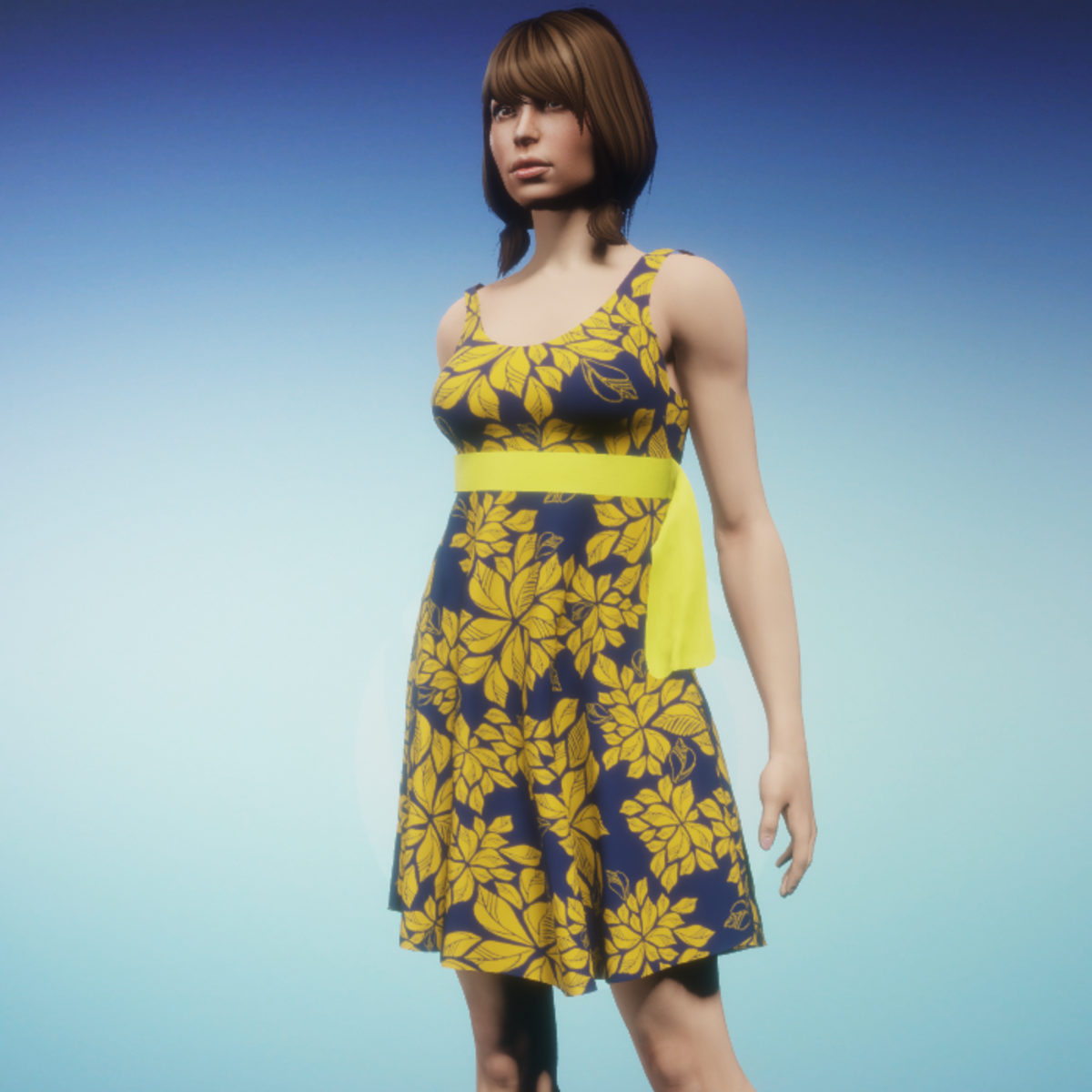 Kassandra Flower blue