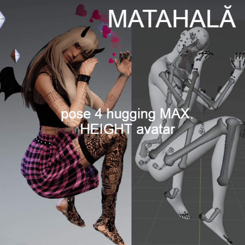 Grasp & Hug x (For MAX TALL Avatars) //MATAHALĂ