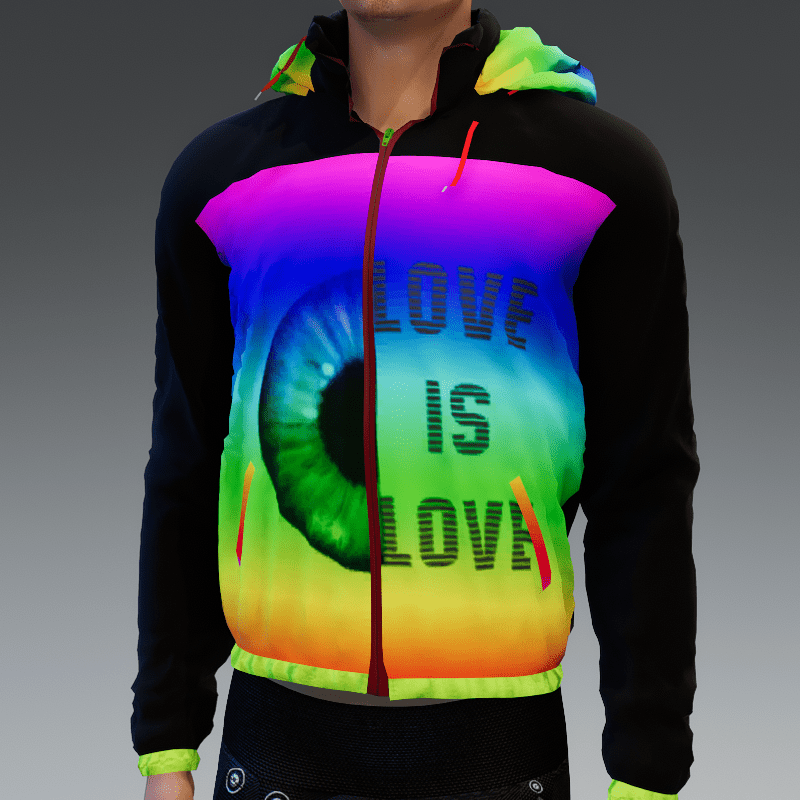 Pride Hoodie Love