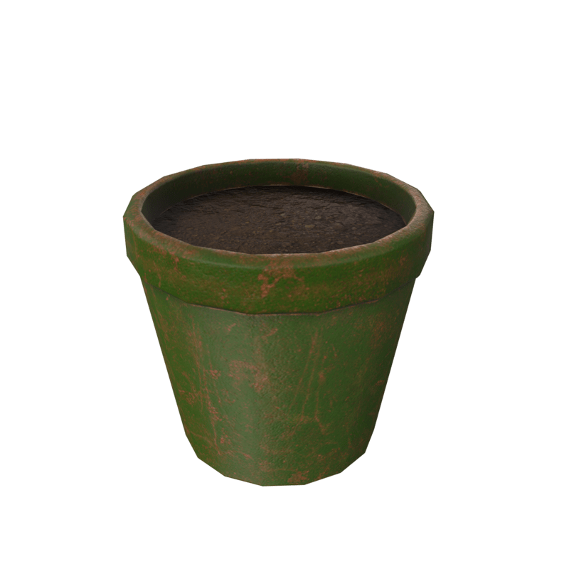 Flower Pot - Green