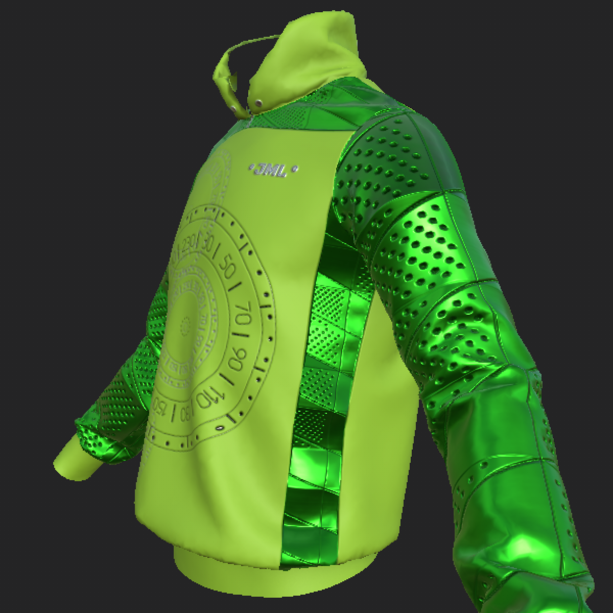 GUESS SWEATER LIGHT GREEN