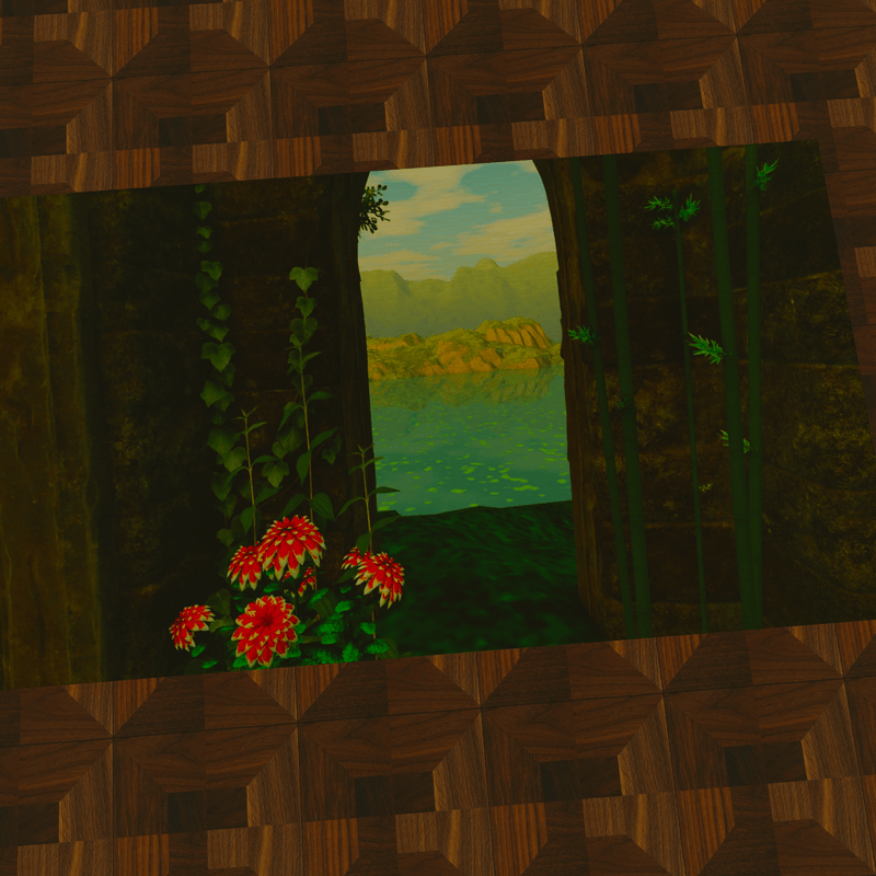 Ancient Ruins Painting