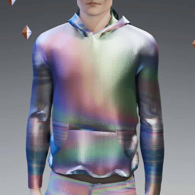 Animated Holographic Hoodie