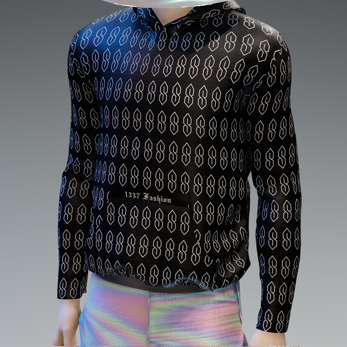 Black Cool S Pull Over Hoodie