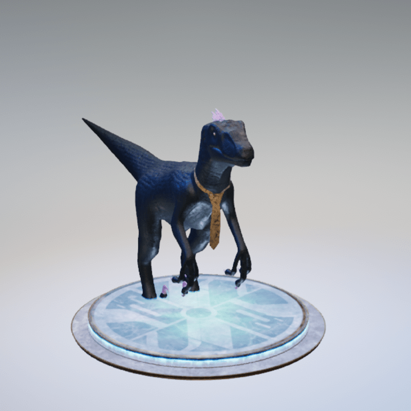 raptor tie gold and black