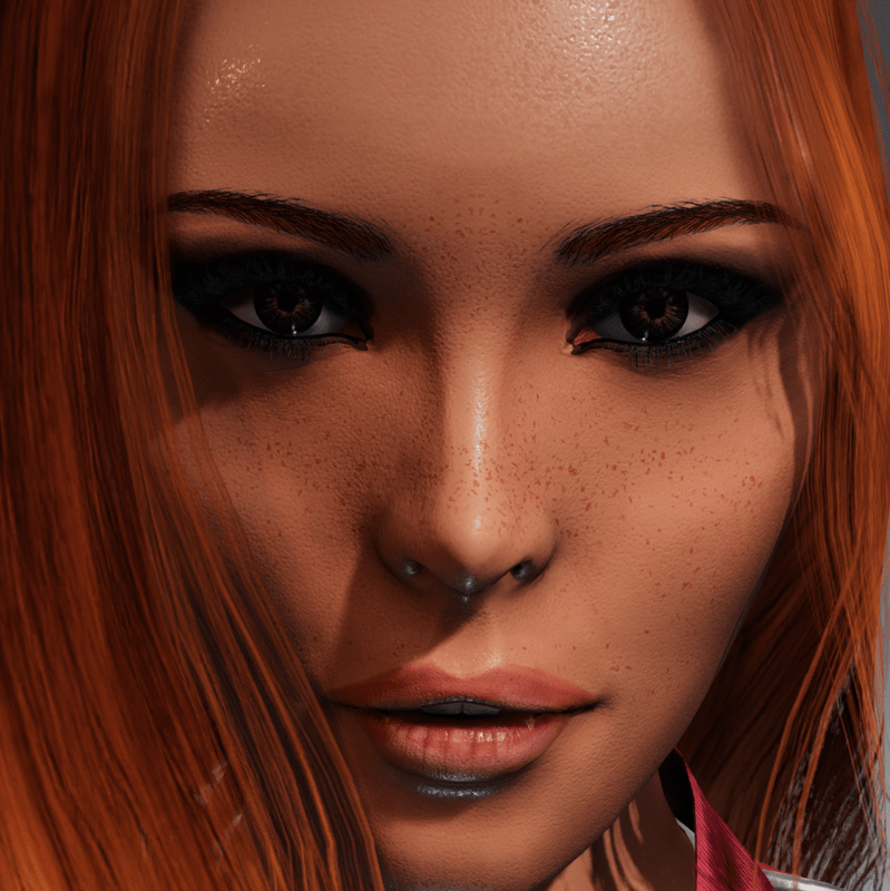 Irene Head with wet skin (smoky eye) for Kismet Body by Apocalypse Bunnies