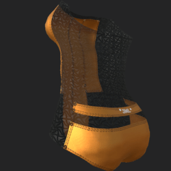 TEFFAH DRESS_  ORANGE