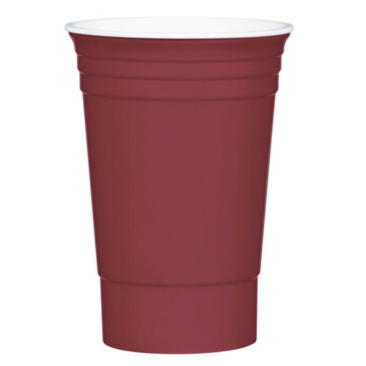 Dark Red Party Cup