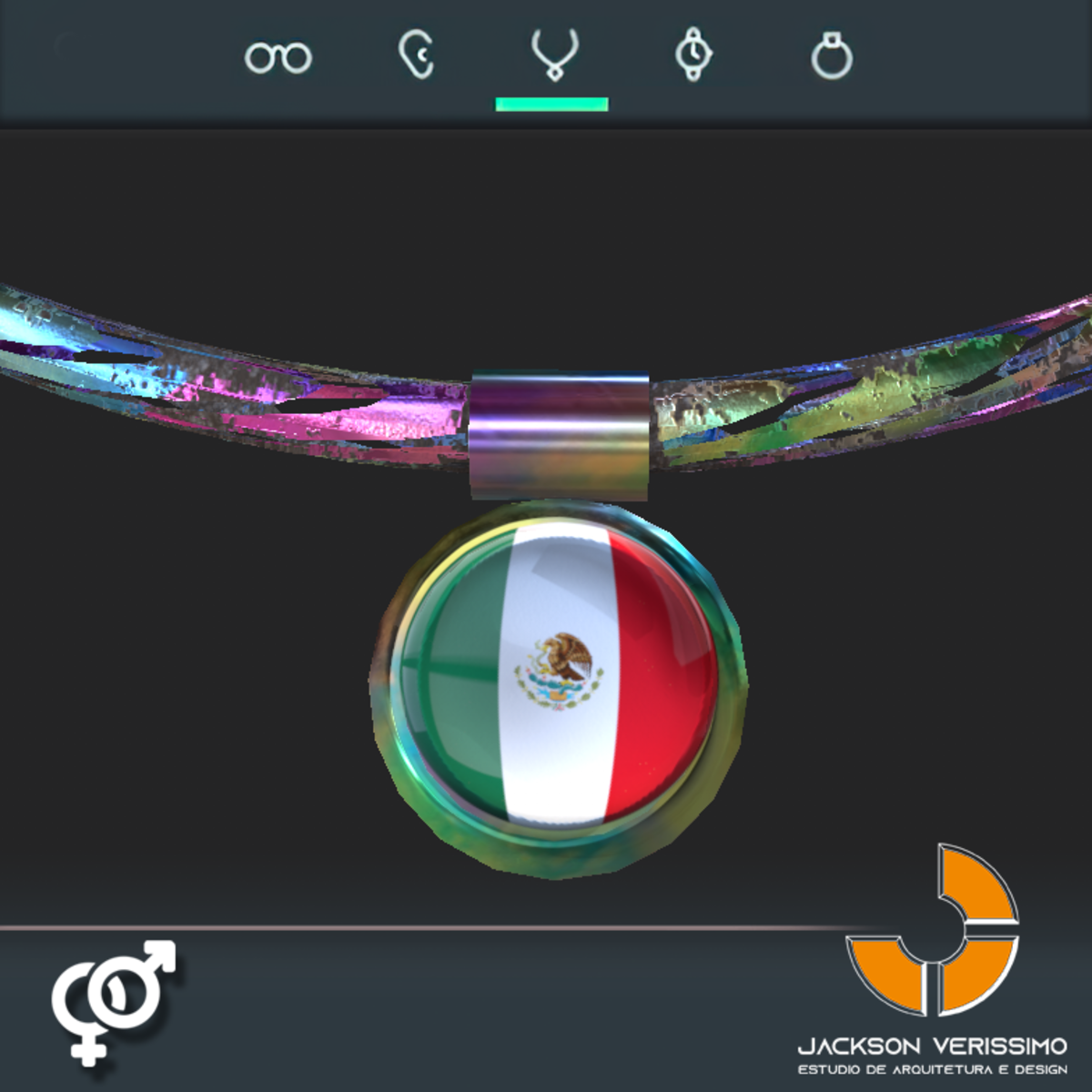 Global Necklace- Mexico